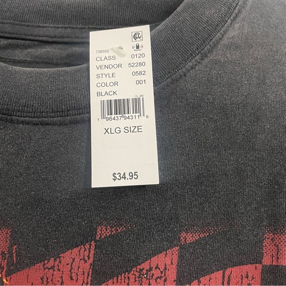 PacSun No Limits Racing Oversized T-Shirt - Picture 6 of 6